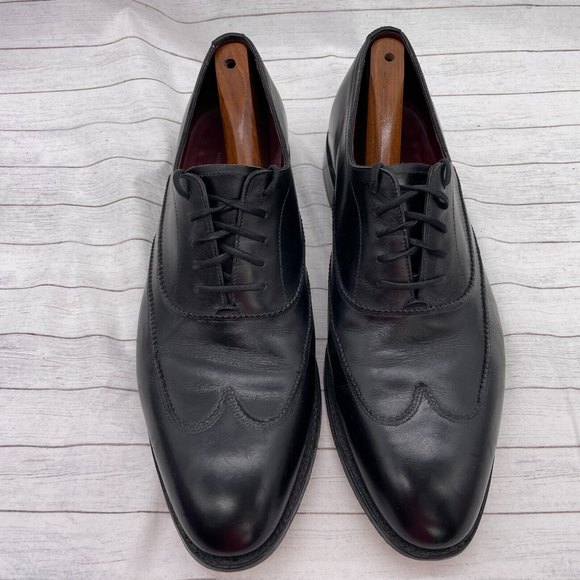 Charles Tyrwhitt Wingtip Brogue Black Leather Mens Shoe Size US 10.5 UK 10 main image 4